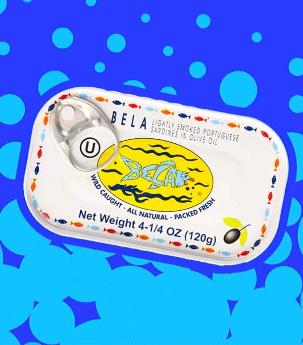 Bela Lightly Smoked Sardines in Olive Oil